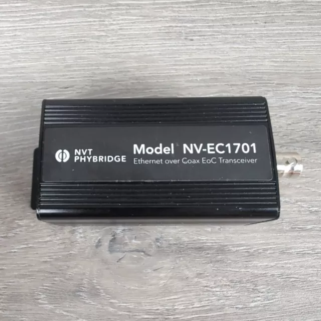 NVT Phybridge NV-EC1701 Ethernet Over Coax EoC Transceiver