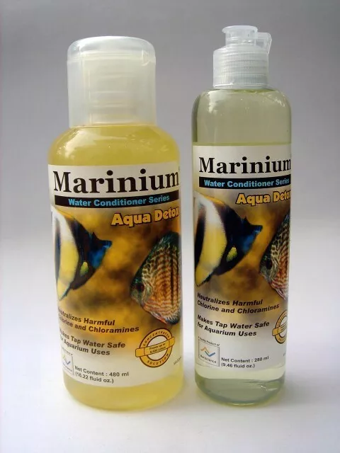 Marinium Aqua Detox 280 ML Antichlor Conditionneur D’Eau Aquarium