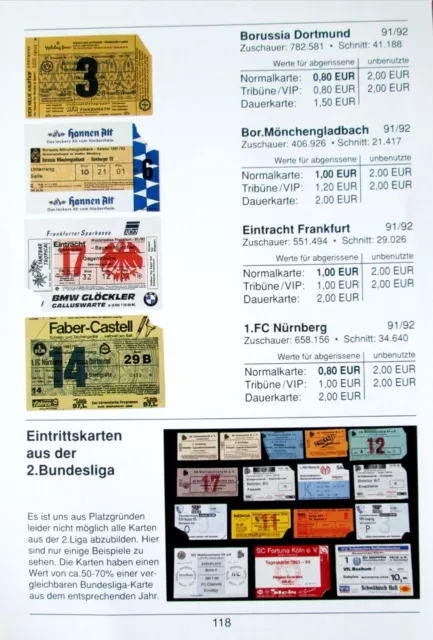 Welz Katalog Bundesliga Sammlertickets Bochum München Köln Berlin Freiburg usw 2