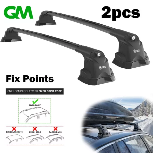 To Fits BMW 3  Series E46  Sedan 1998-2005 Cross Bars Roof Rack Fix Points