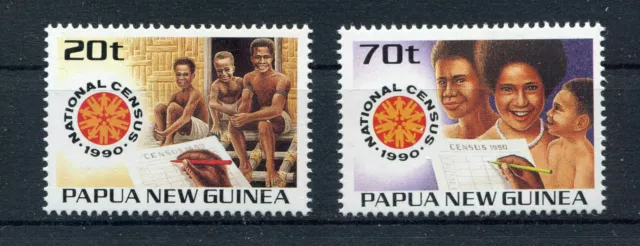 s8625) PAPUA & NEW GUINEA MNH** 1990, National census 2v
