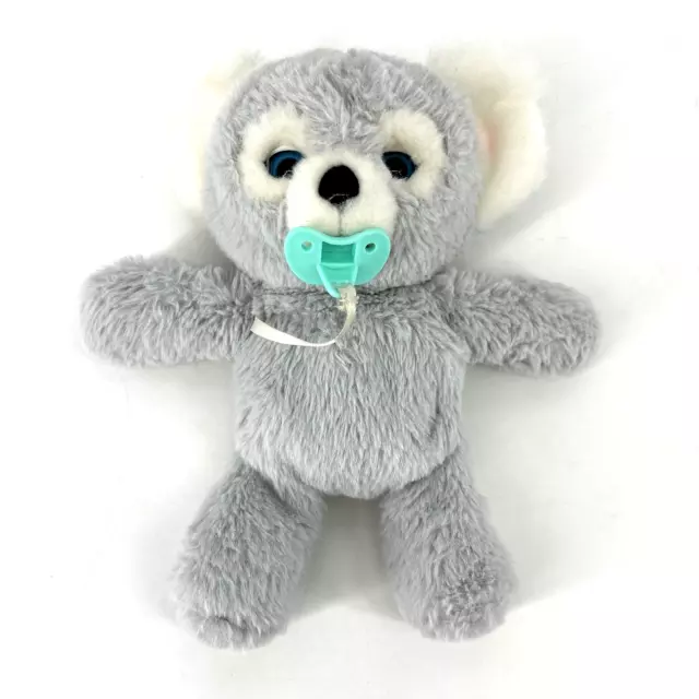 Little Live Pets Cozy Dozy KIP Koala Bear Interactive Pacifier Gray White Plush