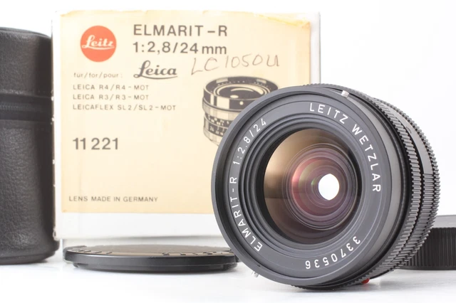"NEAR MINT+++ w/ Box" Leica Leitz Wetzlar Elmarit-R 24mm f/2.8 3 Cam Lens JAPAN
