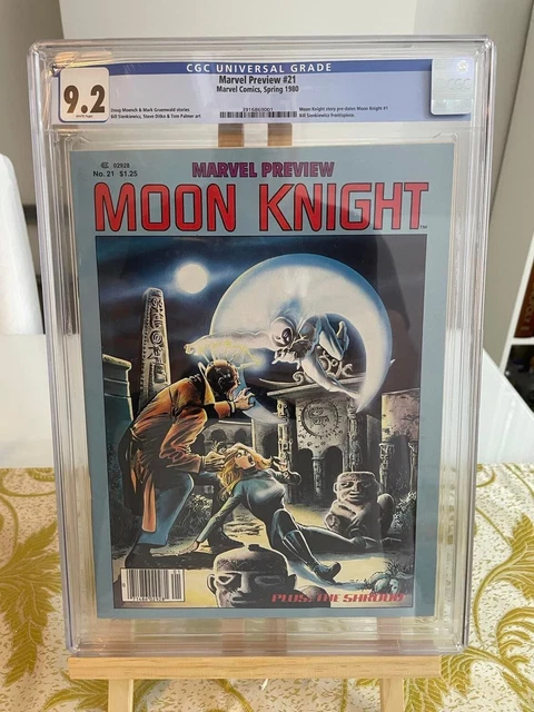 Marvel Preview 21 CGC 9.2 Moon Knight