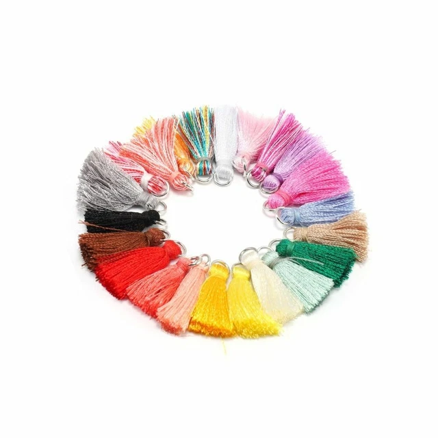 Fringe Cotton Tassel Trim Bracelet Earring Pendant Jewelry Making Accessories