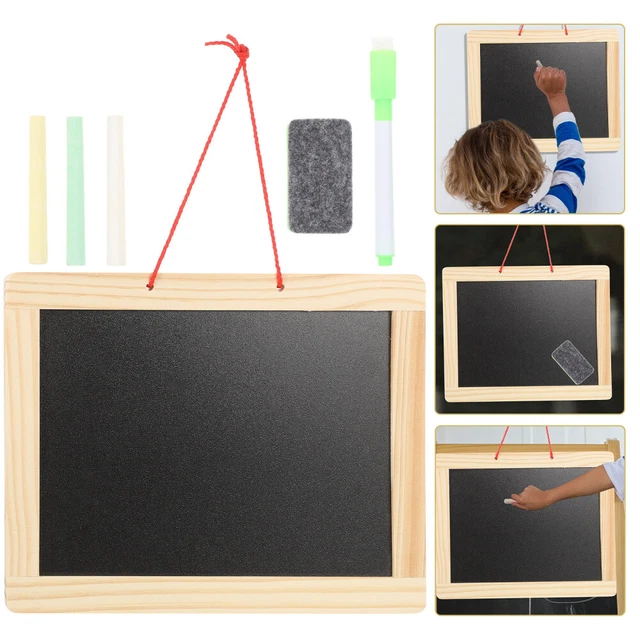 1 Set Mini Desktop Message Board Home Magnetische zweiseitige Kinder kleine