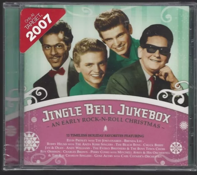 JINGLE BELL JUKEBOX - An Early Rock-N-Roll Christmas (CD, Various Artists) - NEW