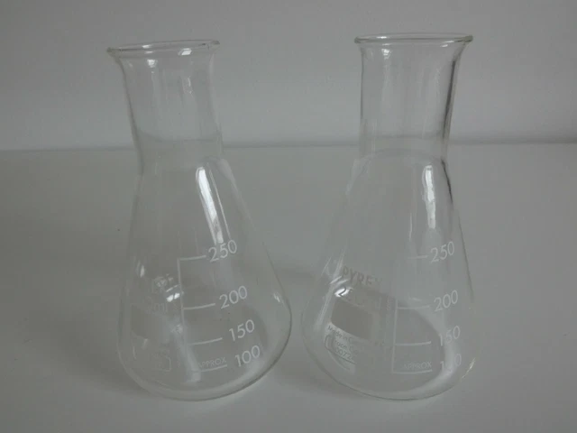 Couvercle Flacon PYREX QUICKFIT DA4/100 - Verre Borosilicate, Pour Labo Multiple Disciplines