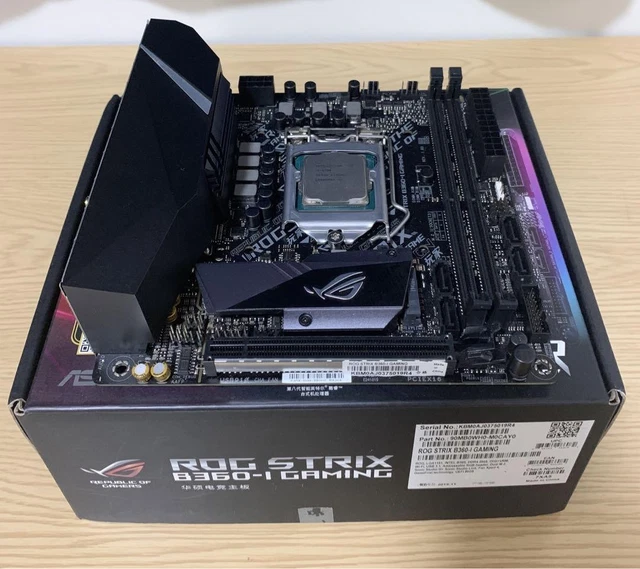 ROG STRIX B360-I GAMING ITXマザーボード ROG STRIX B360-I GAMING