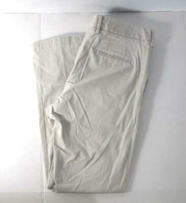 J. Hilburn Mens Pants 34X34 Fog American Chino Beige Khakis Cotton BParman