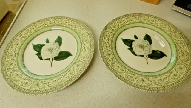 The Royal Horticultural Society. Pair of decorative plates