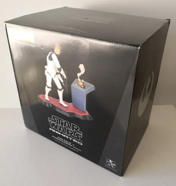 HAN SOLO IN STORMTROOPER DISGUISE ANIMATED Statue - STAR WARS - GENTLE GIANT 2