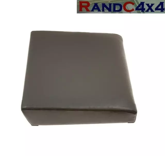Land Rover Series 2 2a 3 Cuscino base sedile esterno standard vinile nero (349967)