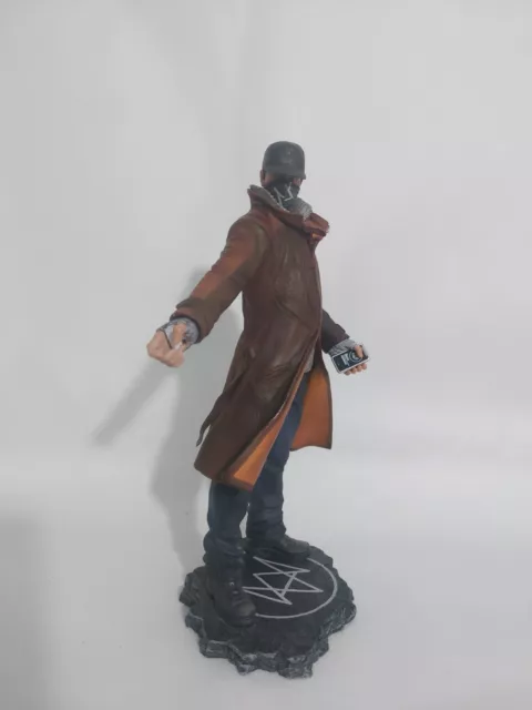 Ubisoft Watch Dogs Statue Aiden Pearce Box Figure Art Book Face