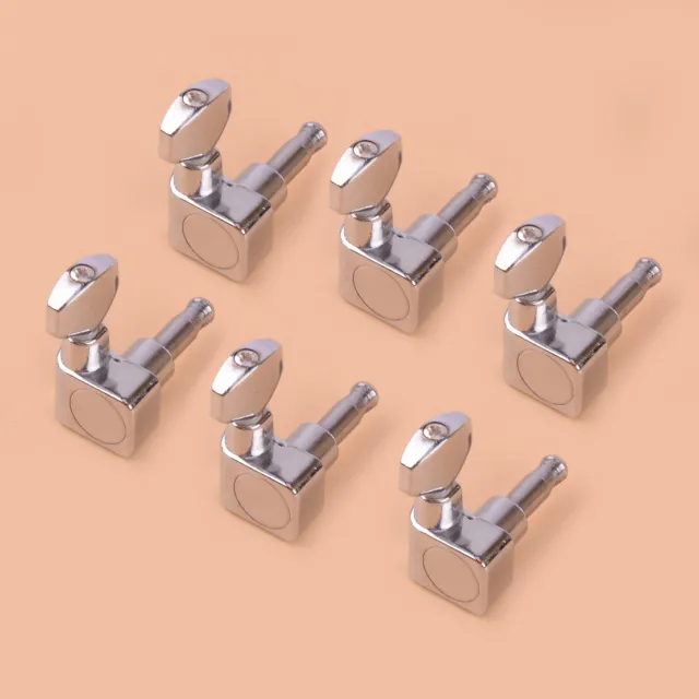 6Sets Right Tuners Tuning Pegs Keys Fit For Fender Tele Electric Guitar Parts