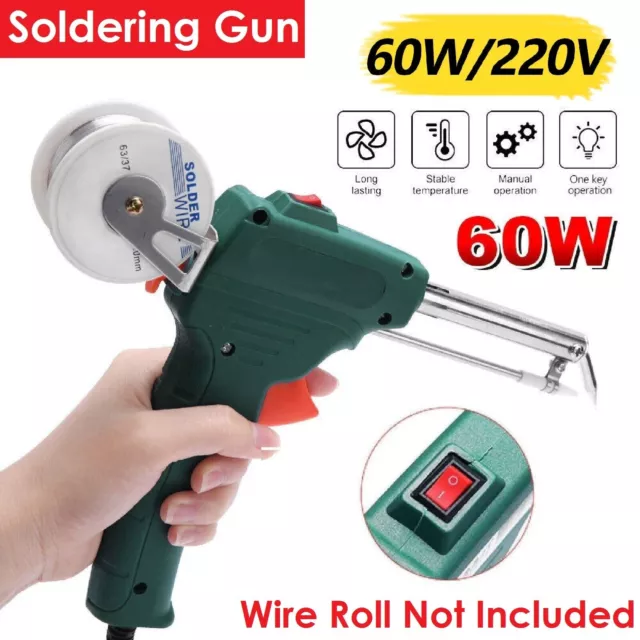 Electric Soldering Iron Temperature Gun Solder Auto Welding Tool Kit Handheld