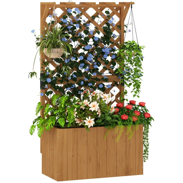 Willood Hochbeet Aus Cortenstahl – 960x50x36 Cm, Wetterfest, Viel Platz Für Gemüse & Blumen Auf Balkon & Garten