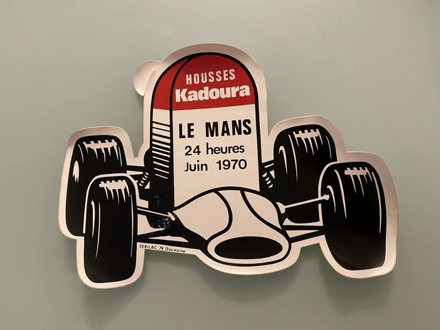 24 HEURES DU MANS 2025 AUTOCOLLANT AO BY TF #199 20.5x15 24H00