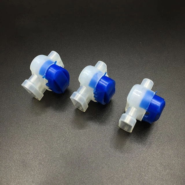 10PCS High Quality Waterproof 3 Pore Terminal Block Grass Cutter Cable Connec-DB