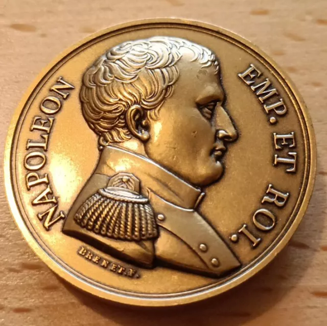 Medaille ♦ Napoleon Empereur Et Roi - Denon Jaley