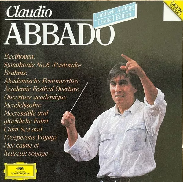 LSO, Wiener, Berliner - Claudio Abbado dirigiert diverse Komponisten CD Sehr guter Zustand