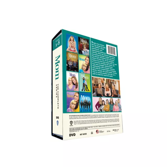 MOM - Complete TV Series Seasons 1-8 DVD 22-Discs Box Set Anna Faris All Region 3