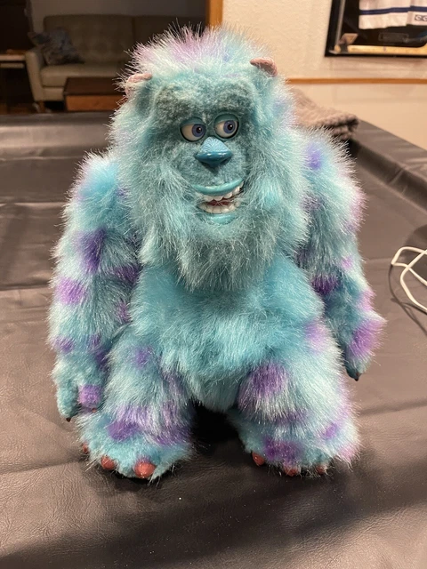 DISNEY PIXAR SULLEY Monsters Inc Animated Talking Sully 13” Doll ...