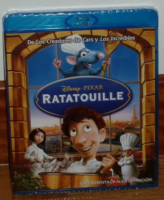 Ratatouille Disney Pixar Blu-Ray Nuevo Precintado Animacion (Sin Abrir) R2