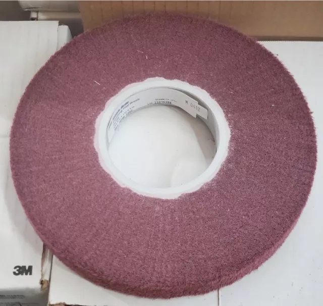 Scotch Brite 8” 5A Very Fine Aluminum Oxide Metal Finishing Flap Brush Wheel