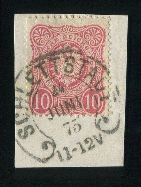 DR Pfennige gestempelt HS 33 SCHLETTSTADT