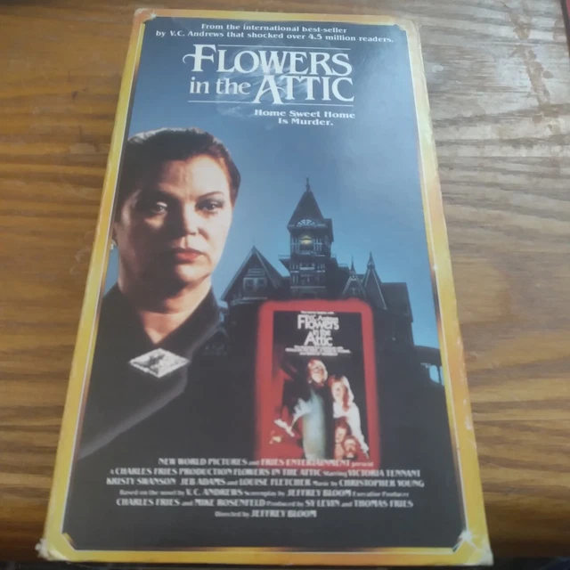 FLOWERS IN THE ATTIC VHS 1987 Sadistic Grandmother Torments Children 4