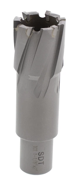 Steel Dragon Tools® 1-1/8" x 2" Carbide Tip Annular Cutter 3/4" Weldon