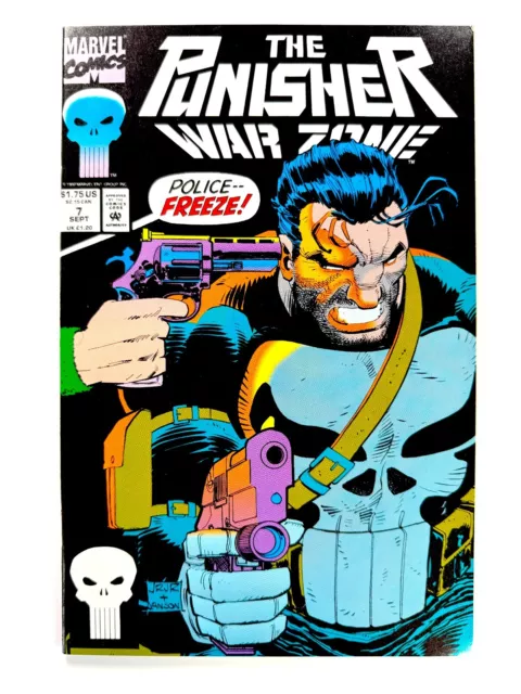 Marvel THE PUNISHER WAR ZONE (1992) #7 Key 1st Lynn Michaels App VF/NM (9.0)