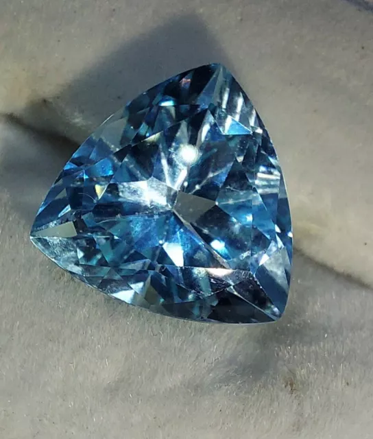 10.62cts Blue Natural Topaz with certificates