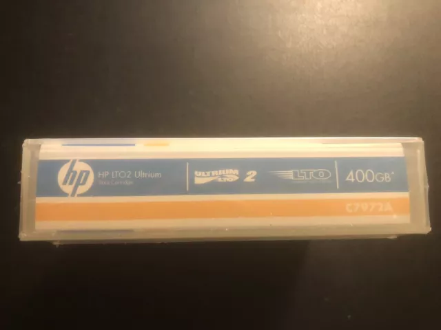 NEU!! Werkseitig versiegelt HP C7972A LT02 Ultrium Datenpatrone Hewlett Packard 3