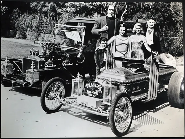 Foto vintage Serie Tv La famiglia Addams anni 60 Ft 622 - Stampa 27x37 cm