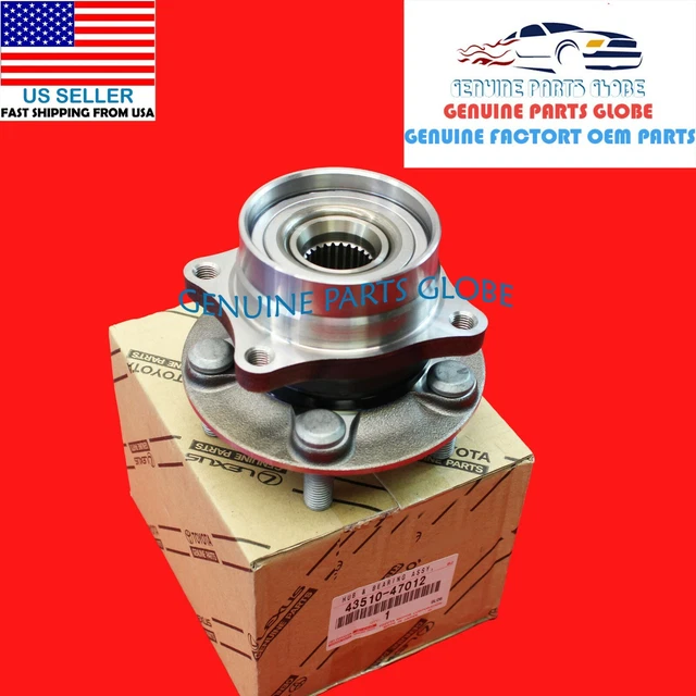 Front Wheel Hub & Bearing Assembly For 2004-2009 Toyota