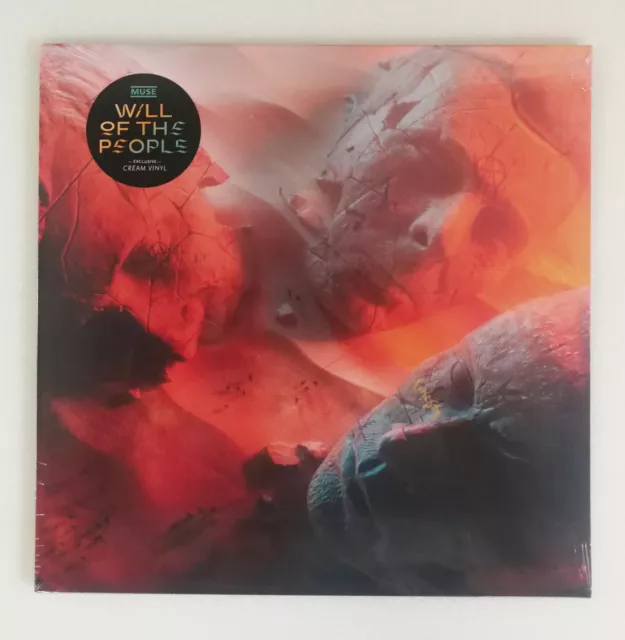 12 " LP Vinyle Première Press Muse Will Of The People Limité Indie Crème - SM219
