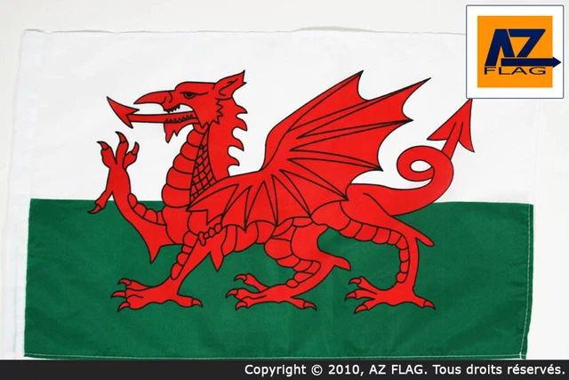 Gemelolandia Écusson Thermocollant Drapeau écusson Pays De Galles 7 X 6 - Foto 7