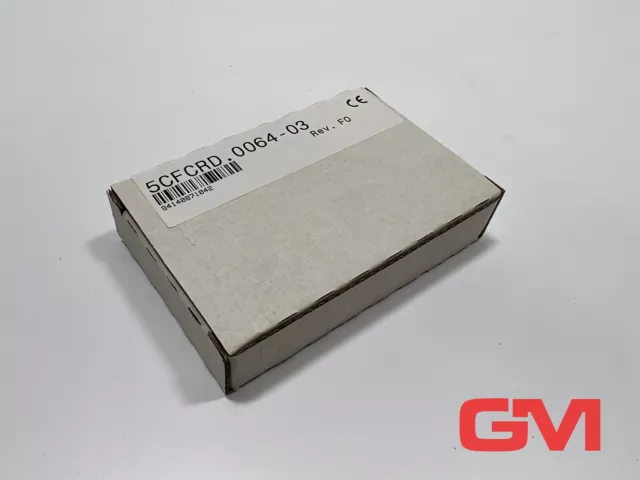 B&R Speicherkarte 5CFCRD.0064-03 CompactFlash 64 MByte Western Digital Rev. F0