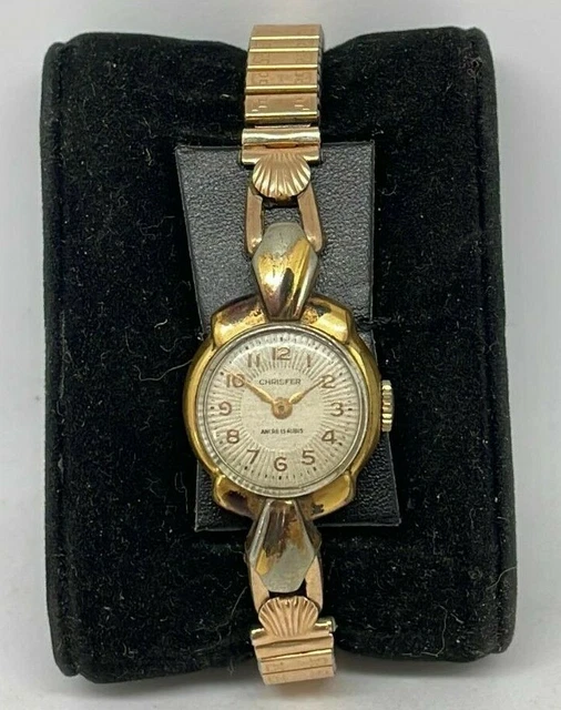 MONTRE CHRISFER 110 ancre 15 rubis vintage EUR 20 00 PicClick FR