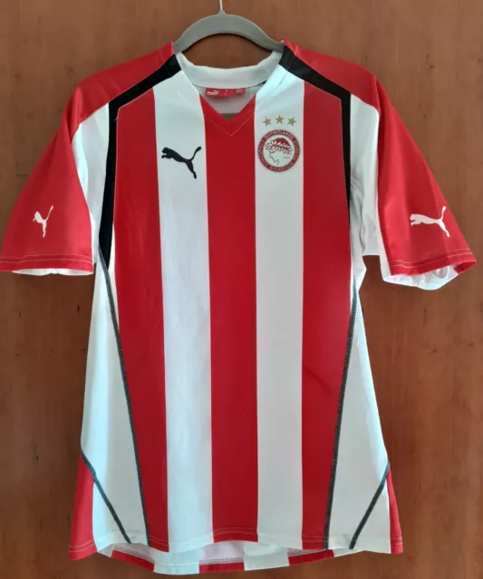 Olympiacos 2005 2006 Puma home football shirt soccer jersey Size Adult  L