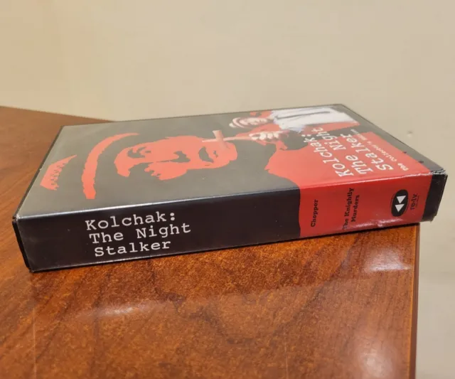 KOLCHAK: THE NIGHT STALKER VHS Tape 1975 Clamshell CHOPPER & KNIGHTLY ...