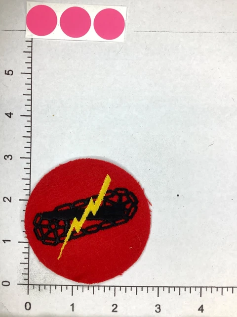 Pre Ww2  Us Army Armor Patch On Wool