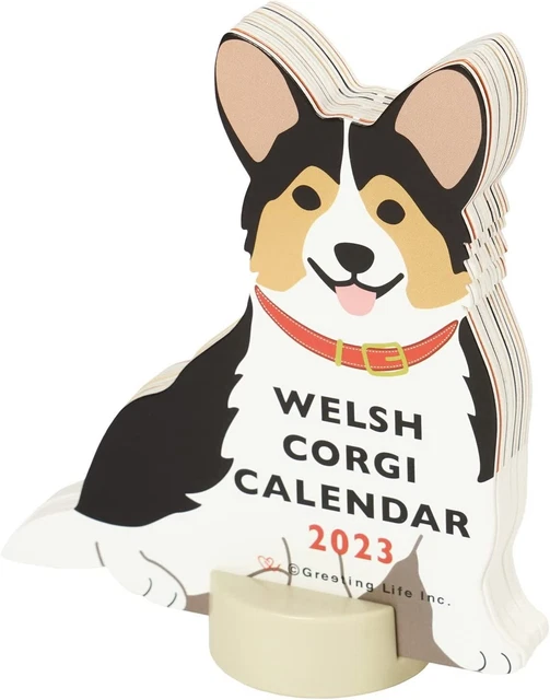 GREETING LIFE 2023 Animal DieCut Calendar Desktop C1465ET 15.