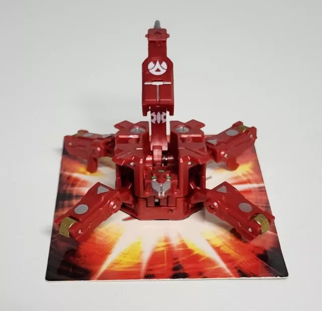 Bakugan Battle Brawlers Red Pyrus Spyderfencer Maxus Dragonoid Trap W/ Fast Ship Bakugan Battle Brawlers Red Pyrus Spyderfencer Maxus Dragonoid Trap W/ Fast Ship