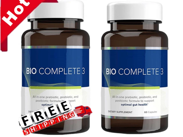 GUNDRY MD BIO COMPLETE 3 Capsules 60 Count PreBiotic ProBiotic