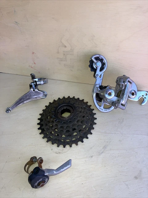 Dérailleur Arrière Vintage RALEIGH Suntour VGT Argent - 6