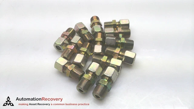 Parker Ge10L3/8Npta3C - Pack Of 14 High Pressure Hydraulic Fitting, New* #309623