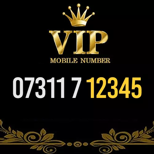 Gold Vip Memorable Phone Number Easy To Remember Mobile Business Simcard - 12345